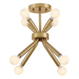 Axton LED Pendant in Lacquered Brass (531|83853LCB)