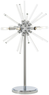 Spiked Six Light Table Lamp in Chrome (42|P1797-077)