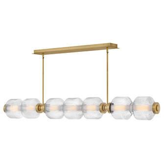 Reign LED Linear in Lacquered Brass (138|FR41466LCB)