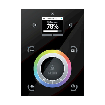 Controls Nicolaudie in Black (303|AML-DMX-N-STICKDE3-BK)