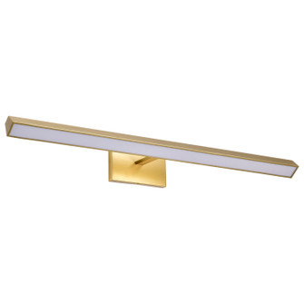 Mila LED Picture Light in Vintage Brass (72|62-2347)