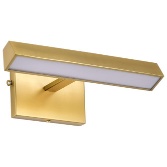 Mila LED Picture Light in Vintage Brass (72|62-2337)
