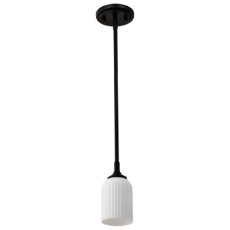 Solara One Light Mini Pendant in Matte Black (72|60-8645)