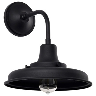 Morris One Light Outdoor Wall Lantern in Black (72|60-8551)