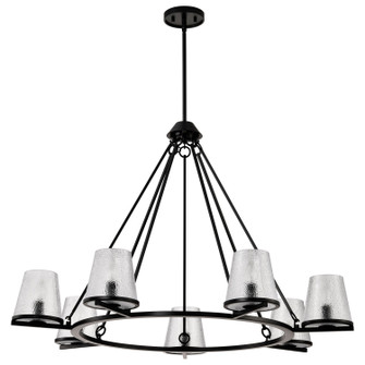 Valentine Seven Light Chandelier in Black (72|60-8259)