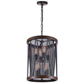 Parsh Eight Light Chandelier in Pewter (401|9954P16-8-101)