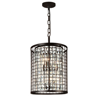 Meghna Six Light Chandelier in Brown (401|9697P17-6-192)