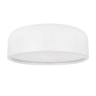Campton Three Light Flush Mount in White (401|9688C19-3-172)