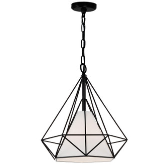 Diamond One Light Pendant in Black (401|9600P18-1-101)