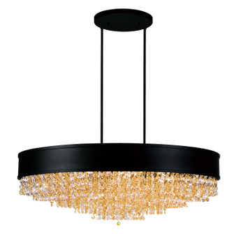 Medina 15 Light Chandelier in Black (401|5687P30-22-101)