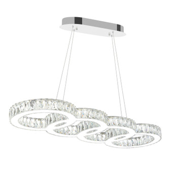 Milan LED Chandelier in Stainless Steel (401|5629P33ST-O)