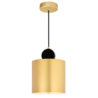 Saleen LED Mini Pendant in Sun Gold & Black (401|1156P9-625)