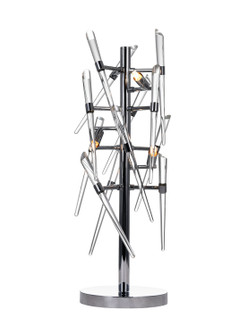 Icicle Three Light Table Lamp in Chrome (401|1154T25-3-601)