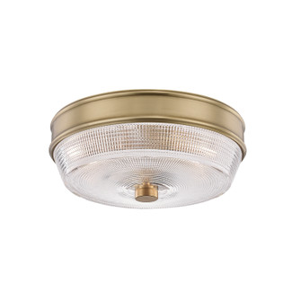 Lacey Two Light Flush Mount in Aged Brass (428|H309501-AGB)