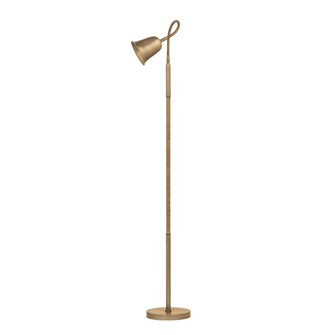 Wharf One Light Floor Lamp in Patina Brass (67|PFL1053-PBR)