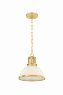 Pinesbridge One Light Pendant in Aged Brass (70|9309-AGB)