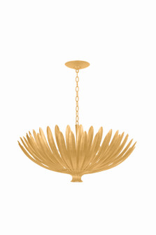 Whitfield Eight Light Chandelier in Vintage Gold Leaf (70|1836-VGL)