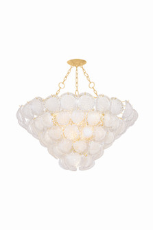 Cedar Hill 17 Light Chandelier in Vintage Gold Leaf (70|1350-VGL)