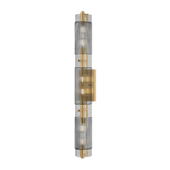 Duoro Six Light Bath in Vintage Brass (68|562-06-VB)