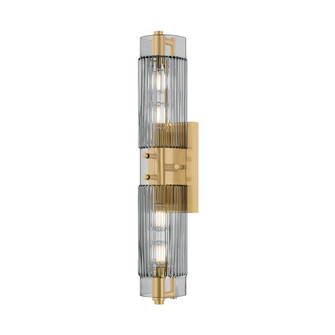 Duoro Four Light Bath in Vintage Brass (68|562-04-VB)