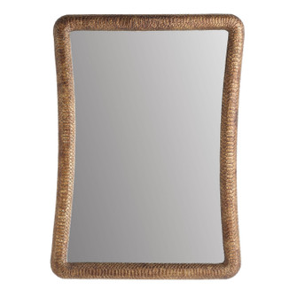 Malakai Mirror in Antiqued Gold Leaf (314|WMC06)