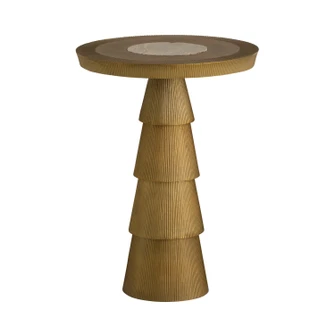 Mathis End Table in Antique Brass (314|FEI31)