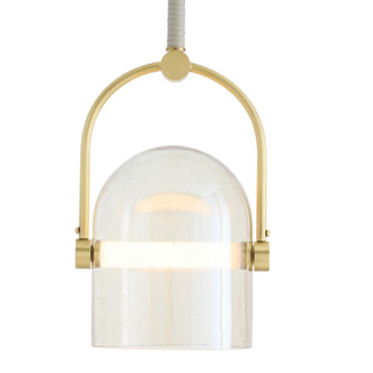 Marco LED Pendant in Smoke (314|DPC24)