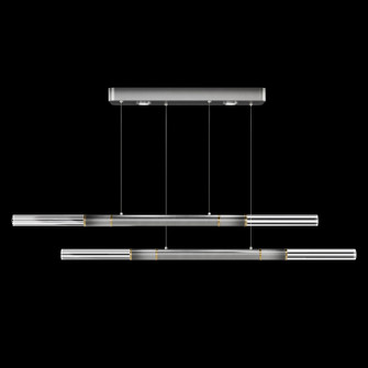 Antonia LED Linear Pendant in Ombre Silver/Brass/No Skin (48|100150-710)