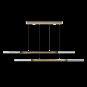 Antonia LED Linear Pendant in Ombre Bronze/Nickel/No Skin (48|100150-620)