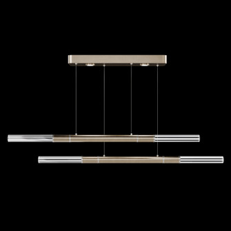 Antonia LED Linear Pendant in Soft Gold Leaf/Nickel/No Skin (48|100150-520)