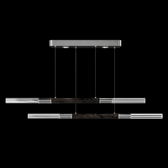 Antonia LED Linear Pendant in Silver Leaf/Nickel/Charcoal (48|100150-421)