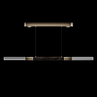 Antonia LED Linear Pendant in Ombre Bronze/Nickel/Charcoal (48|100149-621)