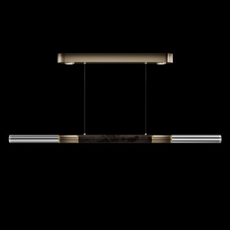 Antonia LED Linear Pendant in Ombre Bronze/Brass/Charcoal (48|100149-611)