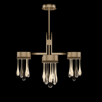 Rain LED Pendant in Ombre Bronze/Gold Glass (48|100141-6)