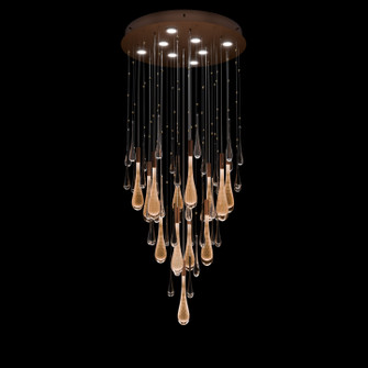 Rain Pendant in Ombre Copper/Copper Glass (48|100137-8)