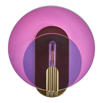 Optics One Light Wall Sconce in Winter Brass (33|528521WB)