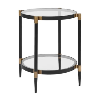 Chadid Side Table in Black Iron (52|50360)