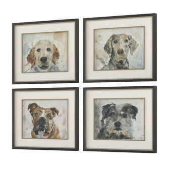 Dog Days Framed Prints Set/4 (52|32466)