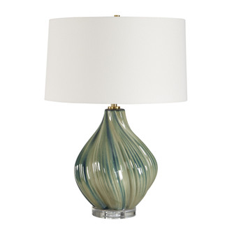 Tausha One Light Table Lamp in Antique Brass (52|30666)