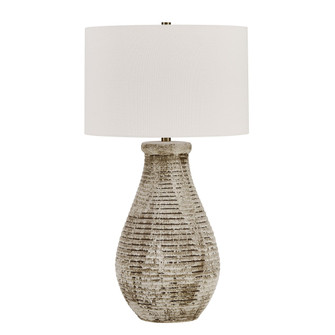 Dorothea One Light Table Lamp in Aged Stone Gray (52|30546-1)