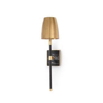 Spencer One Light Wall Sconce in Brass/Black (515|2194-79)