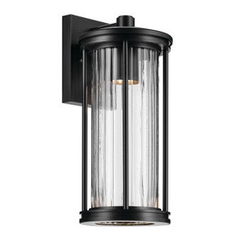 Barras One Light Outdoor Wall Mount in Black (12|59023BKDS)