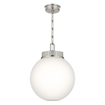 Andorra One Light Pendant in Polished Nickel (12|52867PN)