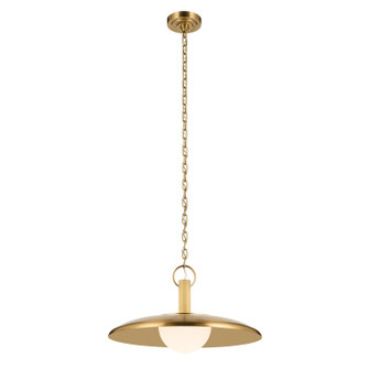 Kurio LED Pendant in Lacquered Brass (12|52835LBR)