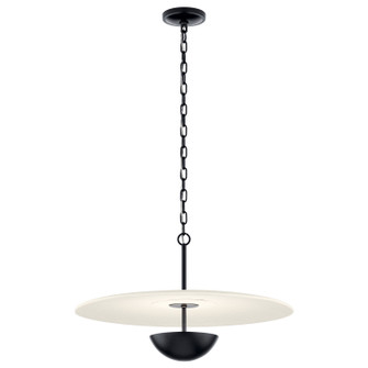 Mikale LED Pendant in Black (12|52829BKLED)
