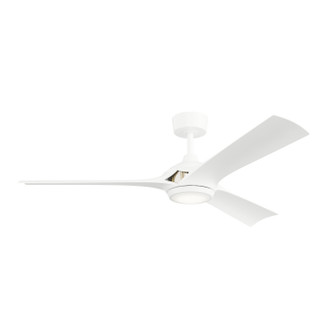 Veetra 56'' Ceiling Fan in Matte White (12|300056-MWH)