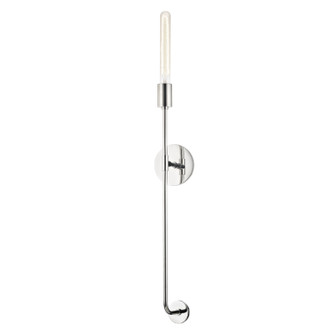 Dylan One Light Wall Sconce in Polished Nickel (428|H185101-PN)