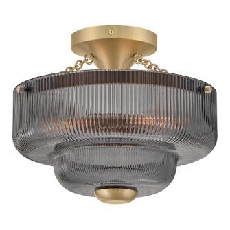Adella LED Semi-Flush Mount in Lacquered Brass (13|48571LCB-SM)