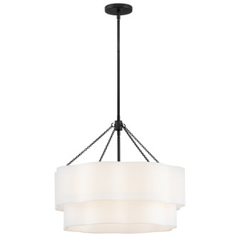 Gwen LED Chandelier in Black (13|47734BK)