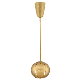 Anthos LED Pendant in Unlacquered Brass (138|FR46967UB-LL)